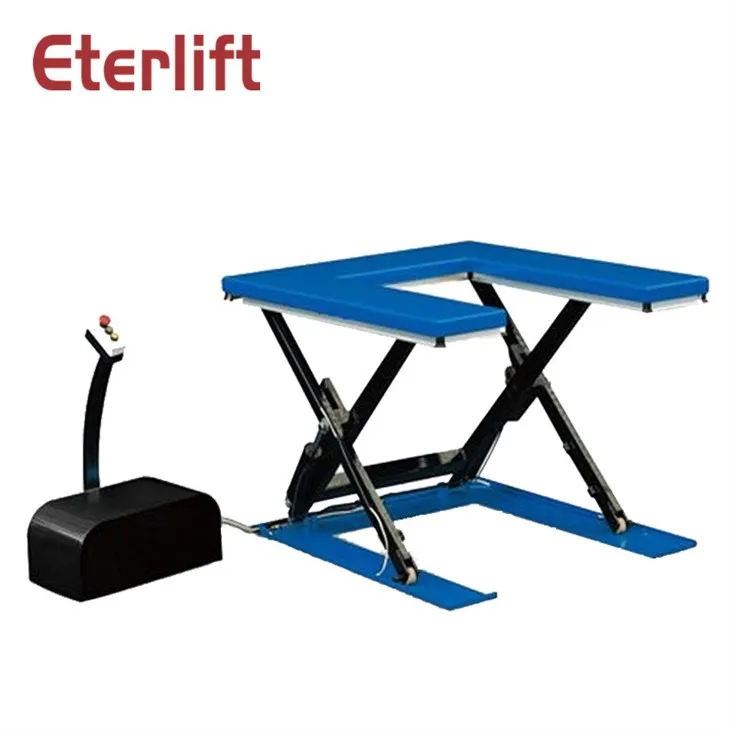 Siosúr Dúbailte Ardaitheoir Stáiseanóireacht Tábla 4000 Kg