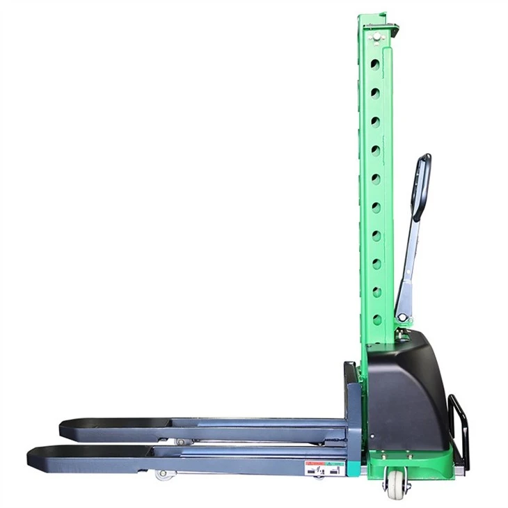 Self Lifting Forklift Stacker