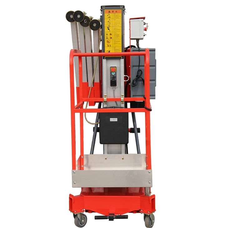 Single Mast Mobile Aluminium Work Platform