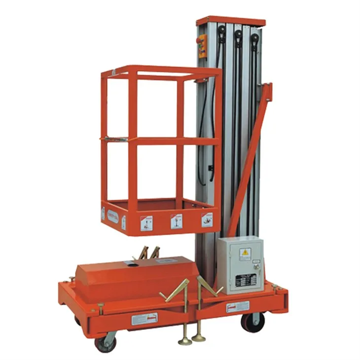 Ardaitheoirí Crann Alúmanam Ingearach Le haghaidh Obair Aer