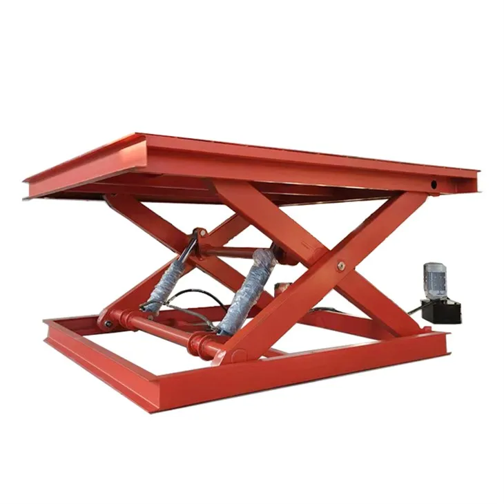 Tábla ardaitheoir Scissor ina stad tionsclaíoch