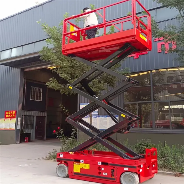 Mobile Scissor Lift Platforms And Ladders