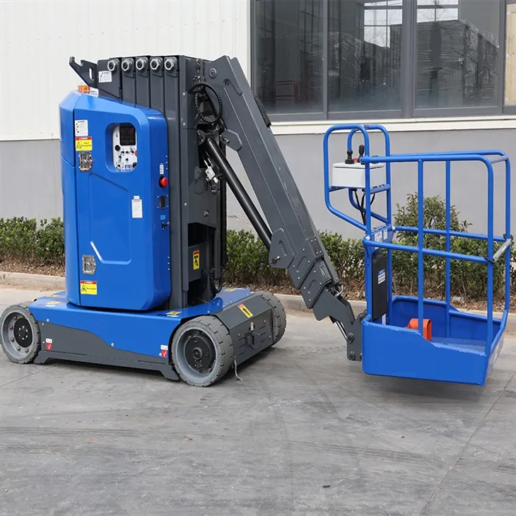 Féin-Thiomáint Ardaitheoir Crann Ingearach Le Jib